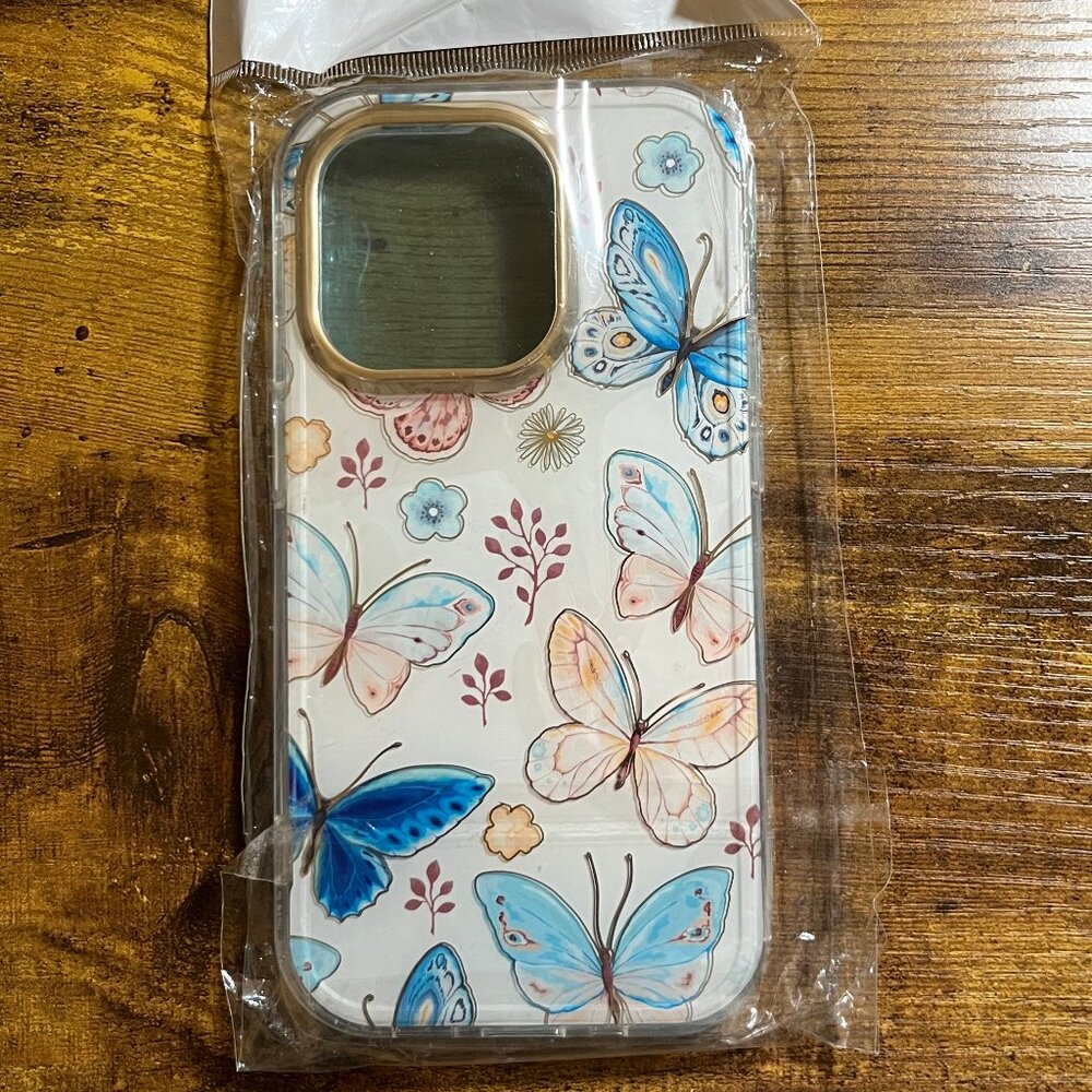 Turquoise Compatible iPhone14 Pro Case 6.1 inch